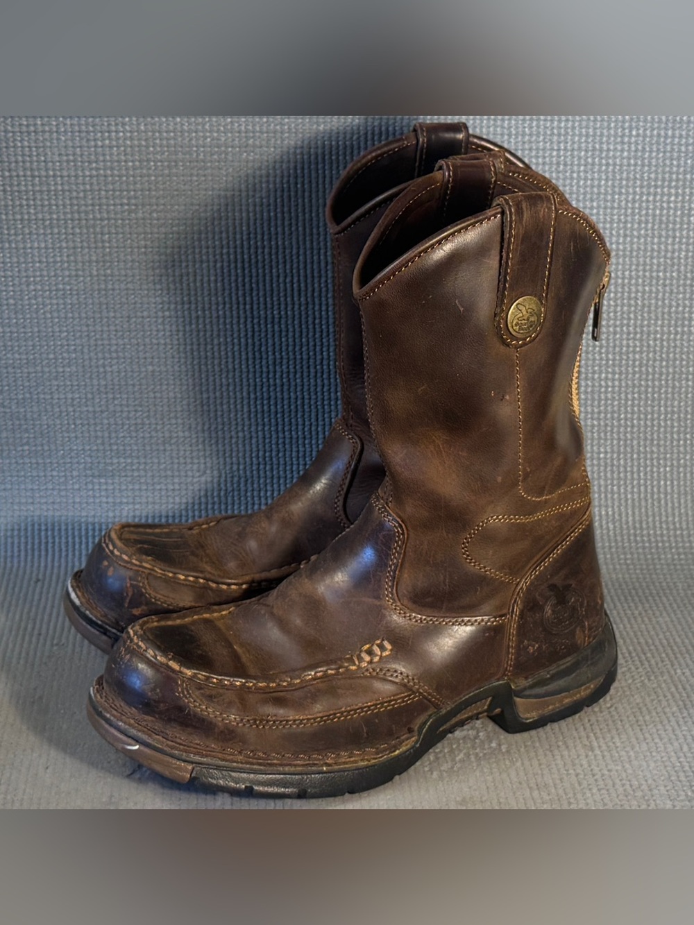 Georgia Boot Men’s Athens 11” Wellington Pull-on Work Boot GB00226 Size 9